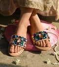 Brown_Polyster_Belezza_Flats_For_Women