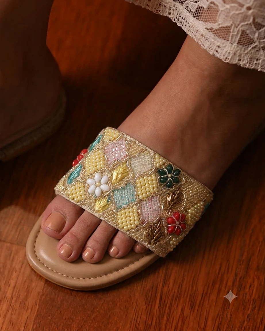 Valeria Pearl Flat For Women