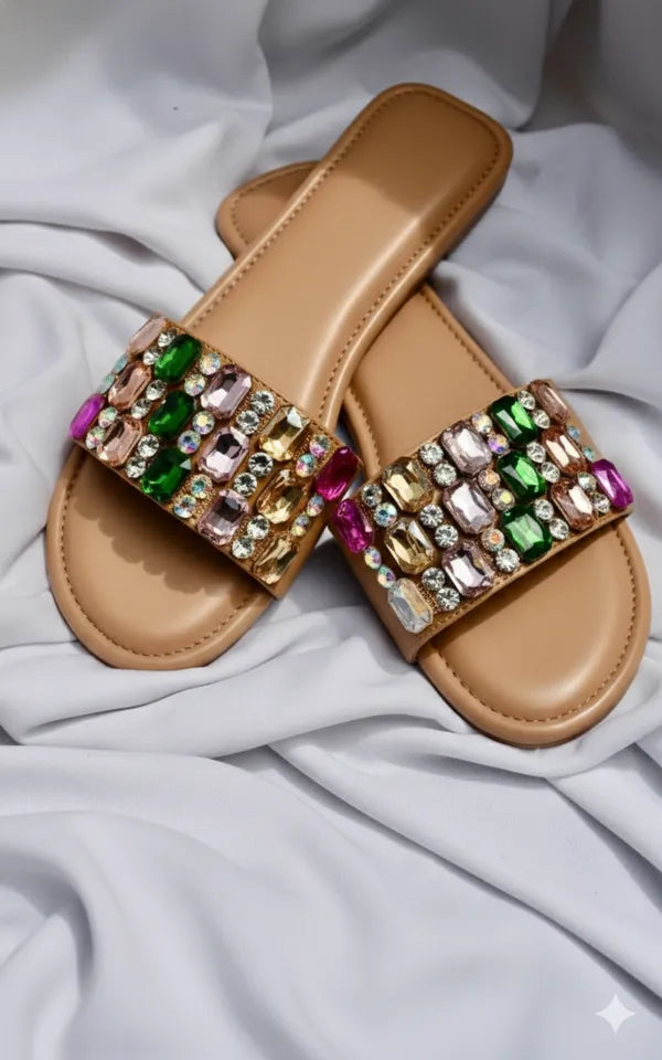 Brown_Polyster_Belezza_Flats_For_Women